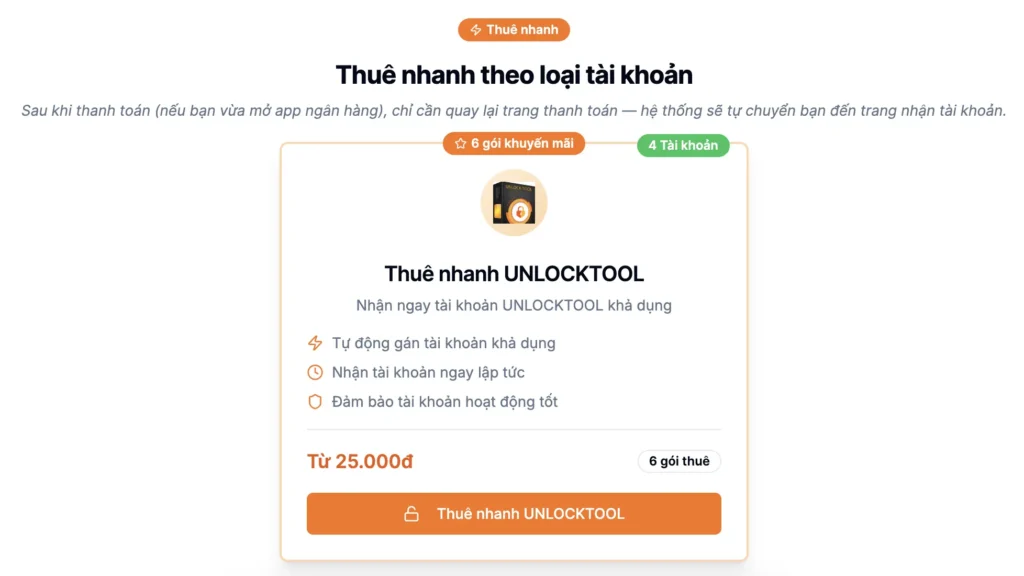 Thue-nhanh-unlocktool Màn hình thuê nhanh unlocktool