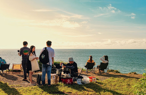 Mũi nghinh phong camping and chill Mũi nghinh phong camping and chill