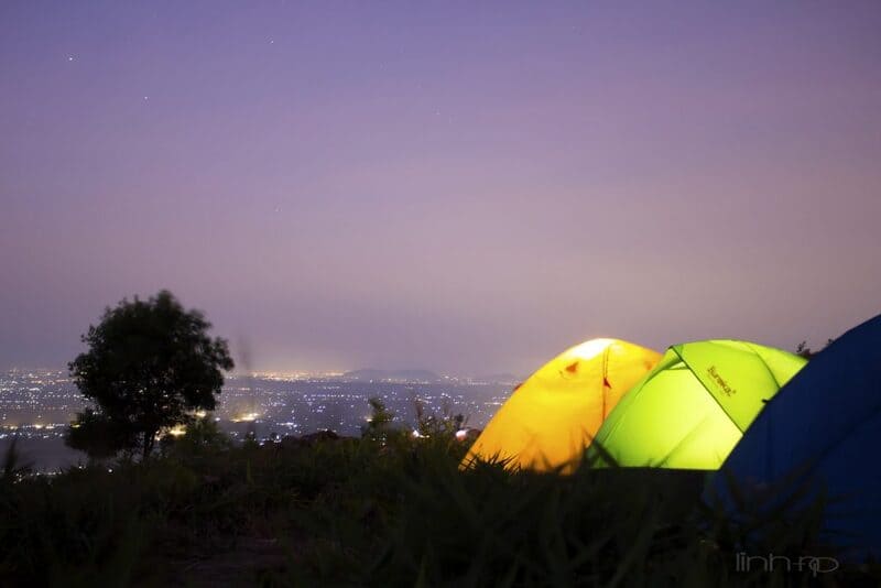 Núi chứa chan camping Núi chứa chan camping