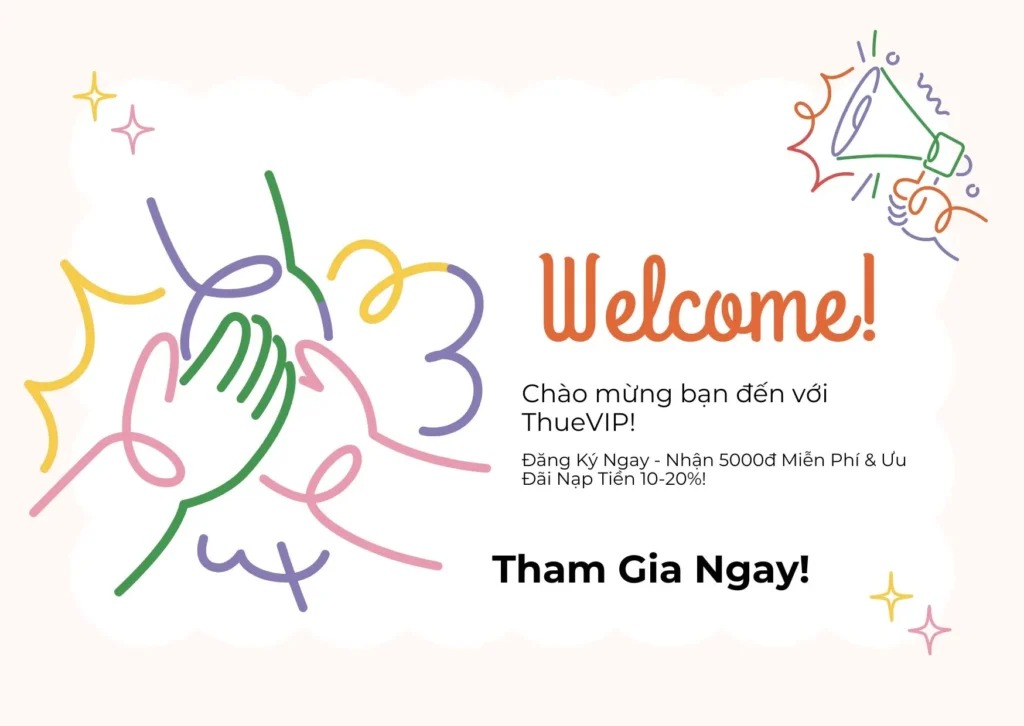Đăng ký tài khoản ThueVIP nhận nhiều ưu đãi