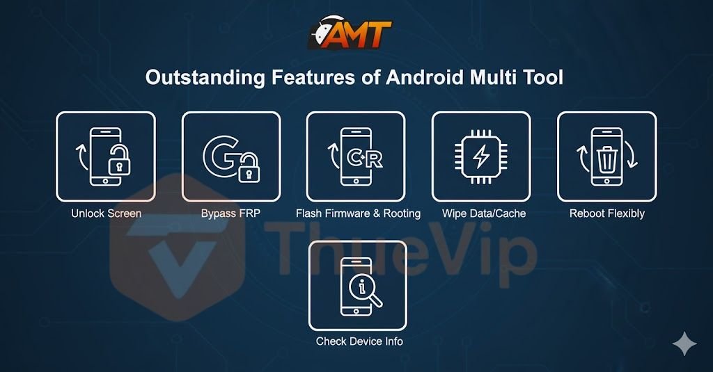 Android multi tool features
