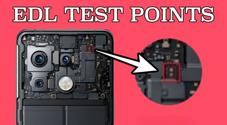 Vị trí test point trên điện thoại