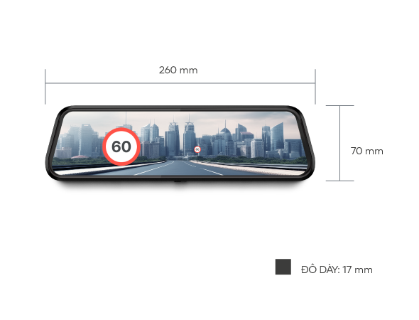 Kích thước VIETMAP R440