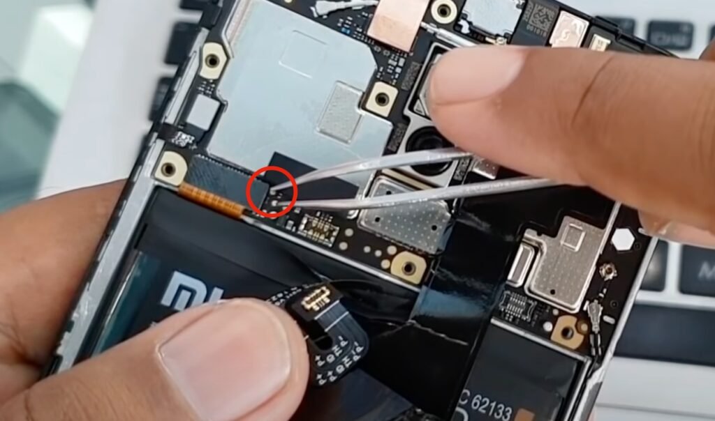 tìm testpoint trên poco f1 sử dụng chip qualcomm snapdragon s845
