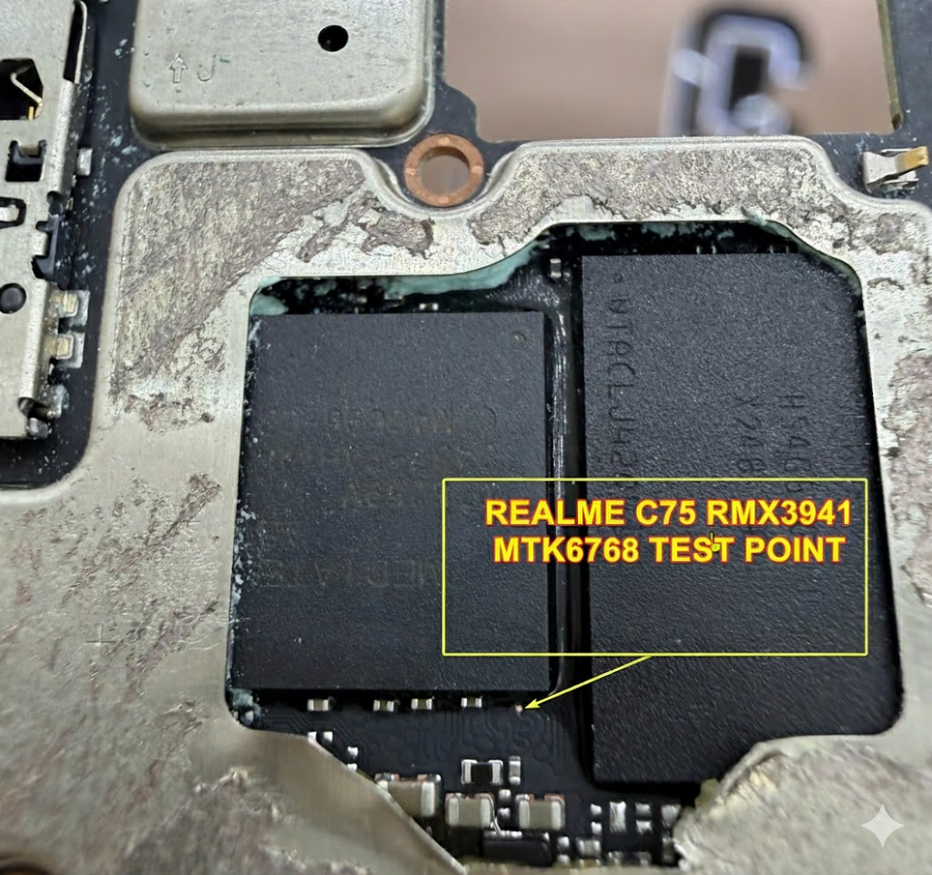 test point realme c75 rmx3941