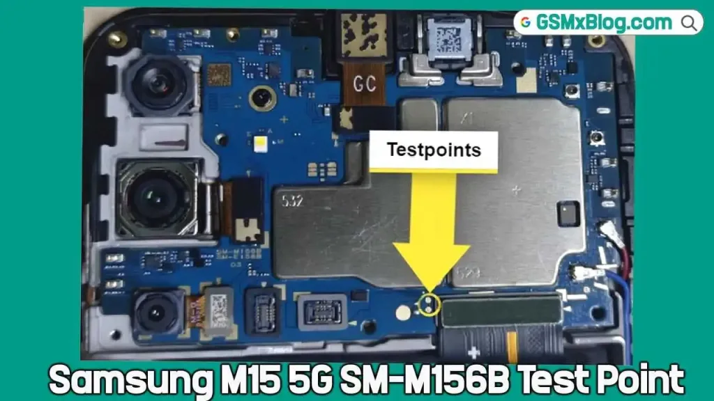test point samsung m15 5g m156b