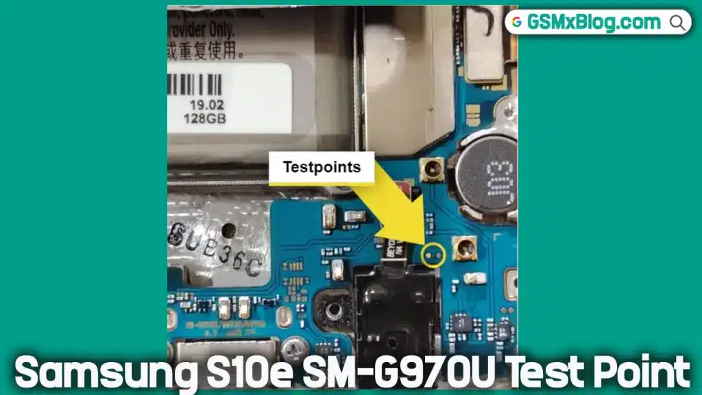 test point samsung s10e g970u
