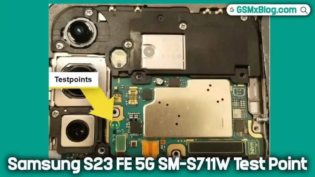 test point samsung s23 fe s711w