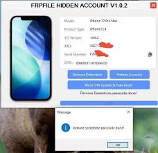 FRPFILE HIDDEN ACCOUNT (LOGOUT ICLOUD)