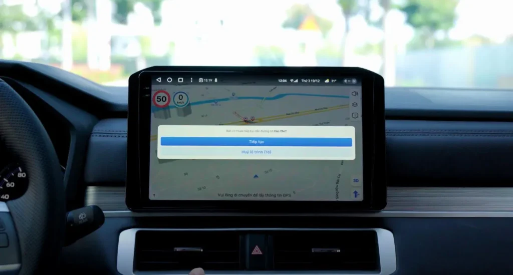 Vietmap Live bản 2.5.1 sẽ tự động tạo lại lộ trình cũ sau khi tắt app.