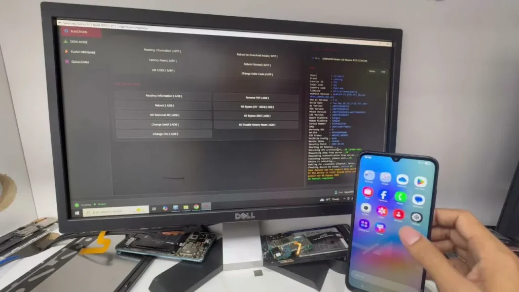 Samsung-tool-unlock-knox-guard(KG)