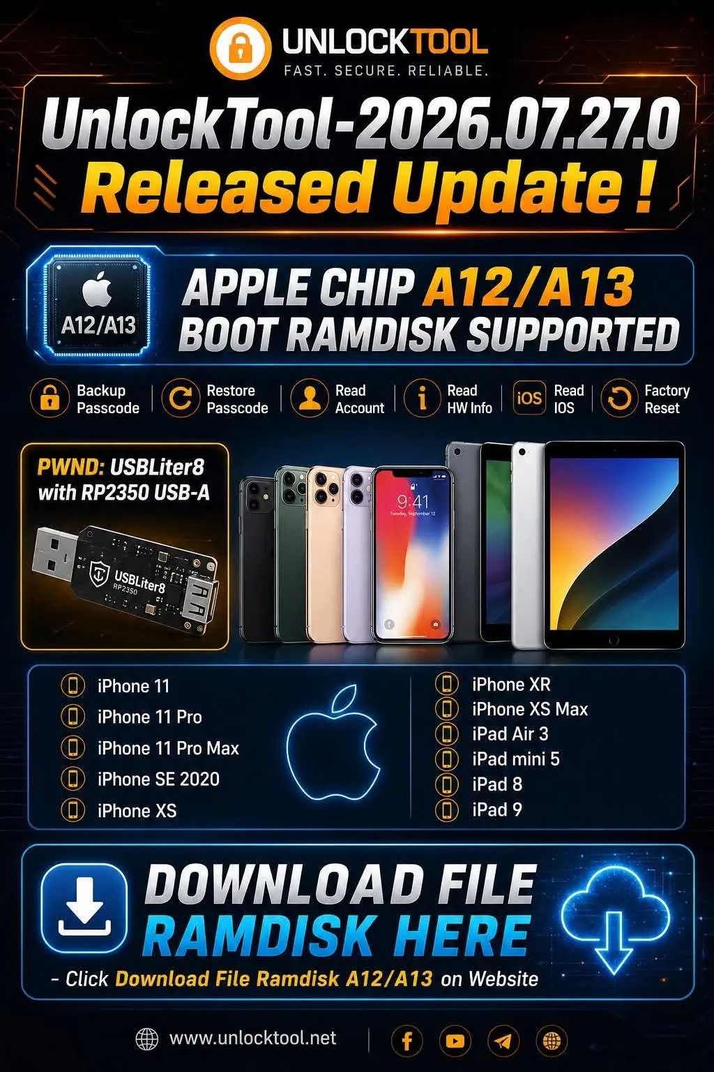 UnlockTool-2026.07.27.0-Boot-Ramdisk-Apple-A12_A13